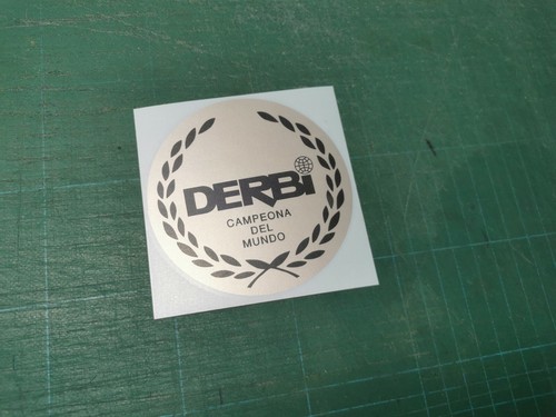Derbi world champion emblem - champion,