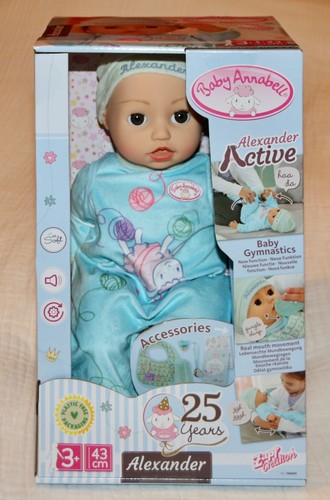 Zapf baby annabell alexander - -,