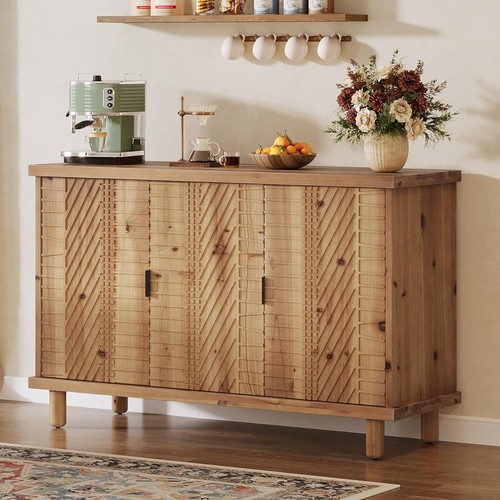 Farmhouse solid wood sideboard - wood,