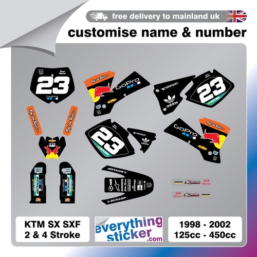 Custom ktm graphics kit - custom,