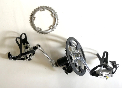 Tandem bike conversion - tandem, crank