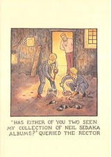 GLEN BAXTER POSTCARD NEIL