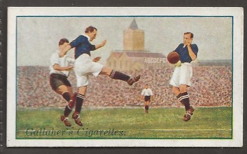 Gallaher footballers action - gallaher-footballers, in