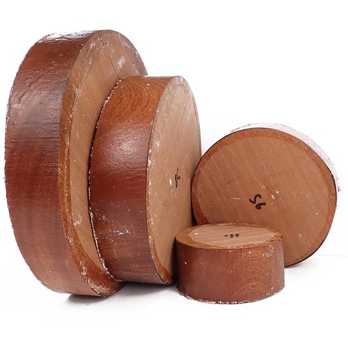 Sapele bowl turning blank - blank,, 2"