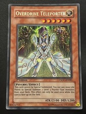 Overdrive Teleporter CSOC-EN083 Secret Rare 1st Edition Light Play+ Yugioh
