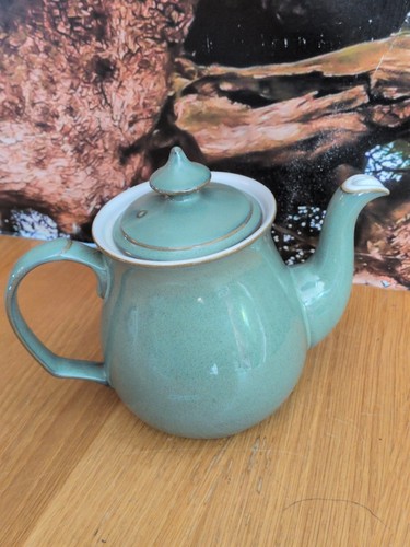 Denby regency green teapot - teapot, 2