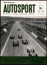 JULY 5 1963 AUTOSPORT UK MAGAZINE, FRENCH GRAND PRIX, FORD ZODIAC