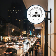 LED Light Box Sign Double