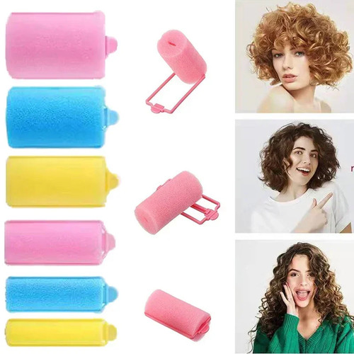 Foam hair rollers soft sponge - hair,