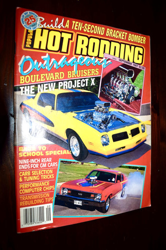 Popular hot rodding magazine - hot,