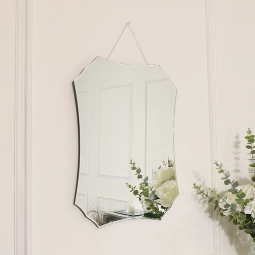 Deco frameless bevelled wall - frameless,