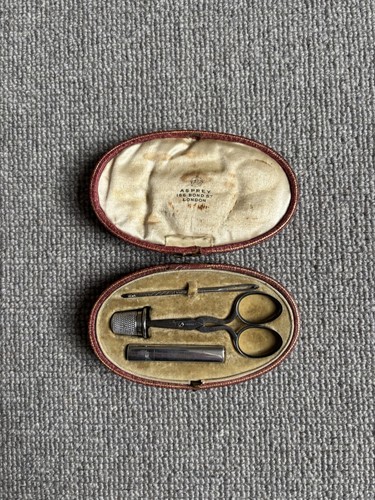 Vintage asprey sewing case - vintage,