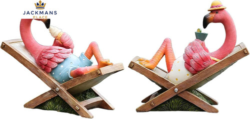 Muamax pink flamingo garden - muamax,