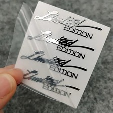 4x CHROME LIMITED EDITION 3D