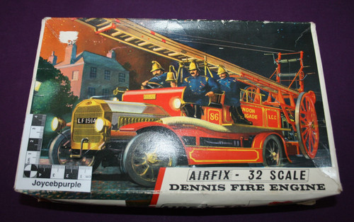 Airfix dennis fire engine - fire,