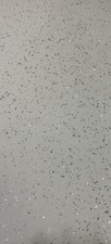 Snow spark white sparkle Effect Kitchen worktop Edging Strip 1300x40mm