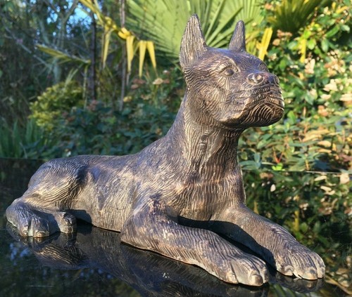 Bronze french bulldog vintage - bronze,