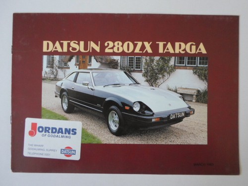 Datsun 280zx targa - targa, 1983