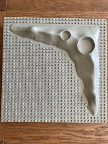 Lego lunar baseplate 32x32 - baseplate,