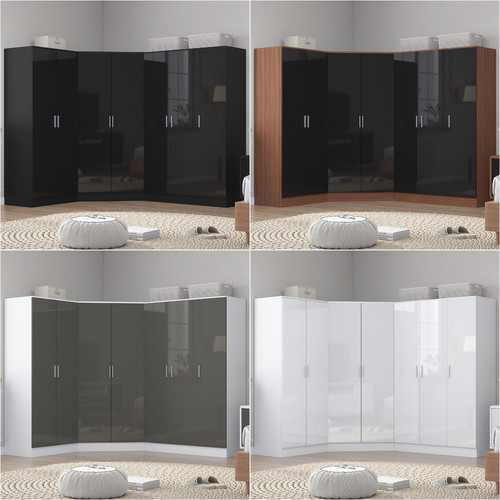 Reflect gloss door wardrobe - reflect, 7