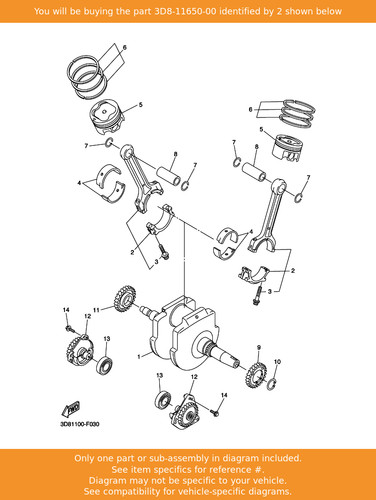 Yamaha connecting rod assy - yamaha,