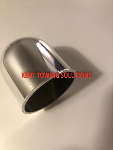 New chrome tow bar ball - chrome, cover