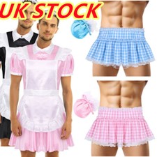 Men Satin Frilly Girly Sissy