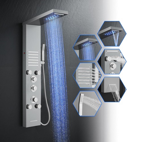 Thermostatic shower panel - shower,