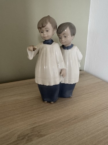 Nao handmade lladro choirboys - nao,