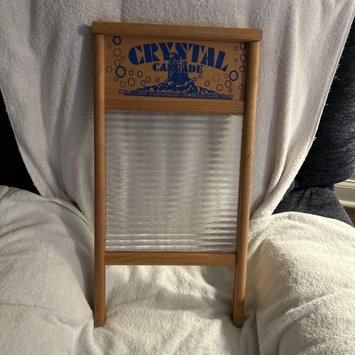 Vintage glass wash - vintage, board