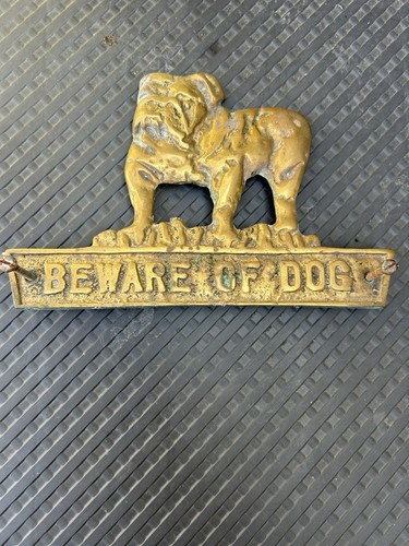 British bulldog antique brass - bulldog,