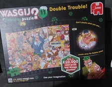 Wasgij Christmas Puzzle Number 11 Double Trouble 1000 Piece Jigsaw Complete VGC