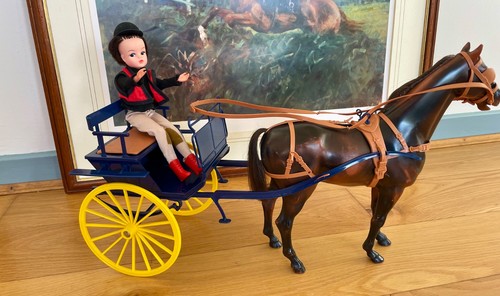 1980s sindy doll horse - doll, horse/gig