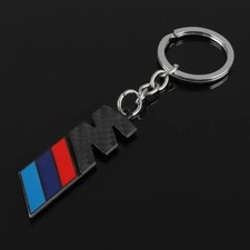 BMW M Sport Keyring M Performance Keychain M Series Carbon Effect BMW Gift Black