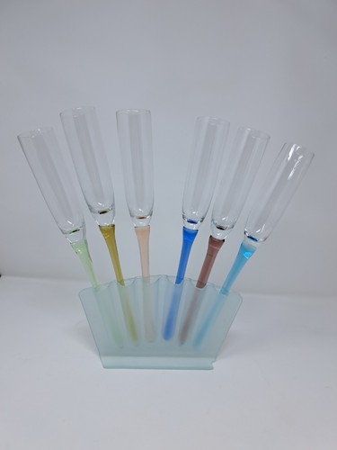 Vintage champagne flute - champagne, set