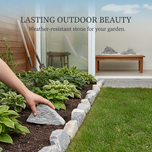 Landscaping rockery stone - landscaping,