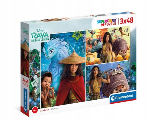 Clementoni raya 3x48 piece - raya,