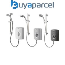 Gainsborough SE Silver Black White Electric Shower 8.5kw 9.5kw 10.5kw / Engine