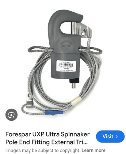 Forespar spinnaker pole end - forespar,