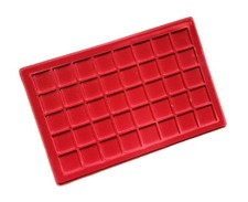 Red Tray for 40 Coins Coin