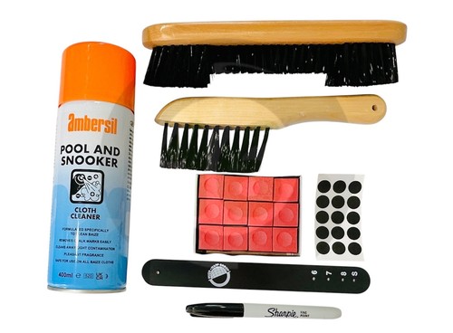 Pool snooker table - table, cleaning