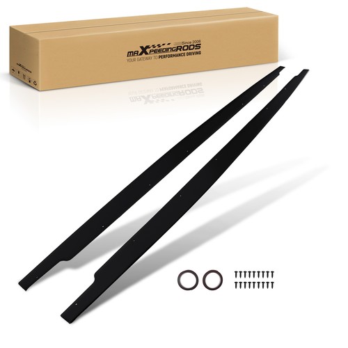 Abs side skirt extensions for - skirt,