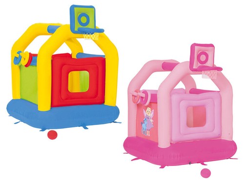 Multi coloured bouncy castle - multi-coloured,