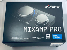 ASTRO Gaming MixAmp Pro TR Dolby Audio PS5 PS4 PC Mac Switch Logicool Black USED