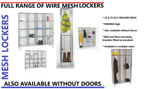 Industrial wire mesh - industrial, lockers
