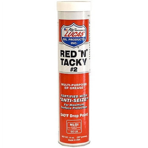 Lucas red tacky - red, grease