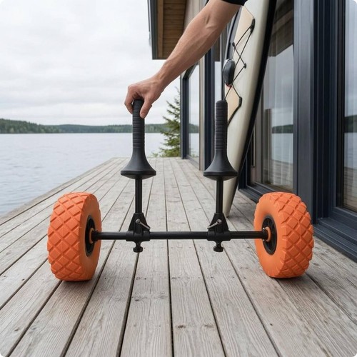Kayak trolley with mm - mm, wall