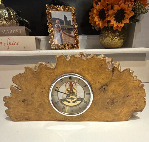 Vintage handmade burl wood - vintage,