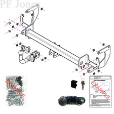 Tow-Trust Towbar for Peugeot Expert Van 2016 Onwards - Detachable Tow Bar