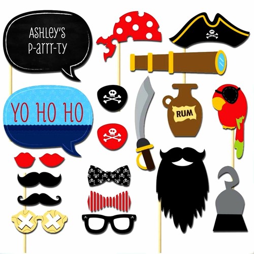 Pirate party photo booth - 20,
